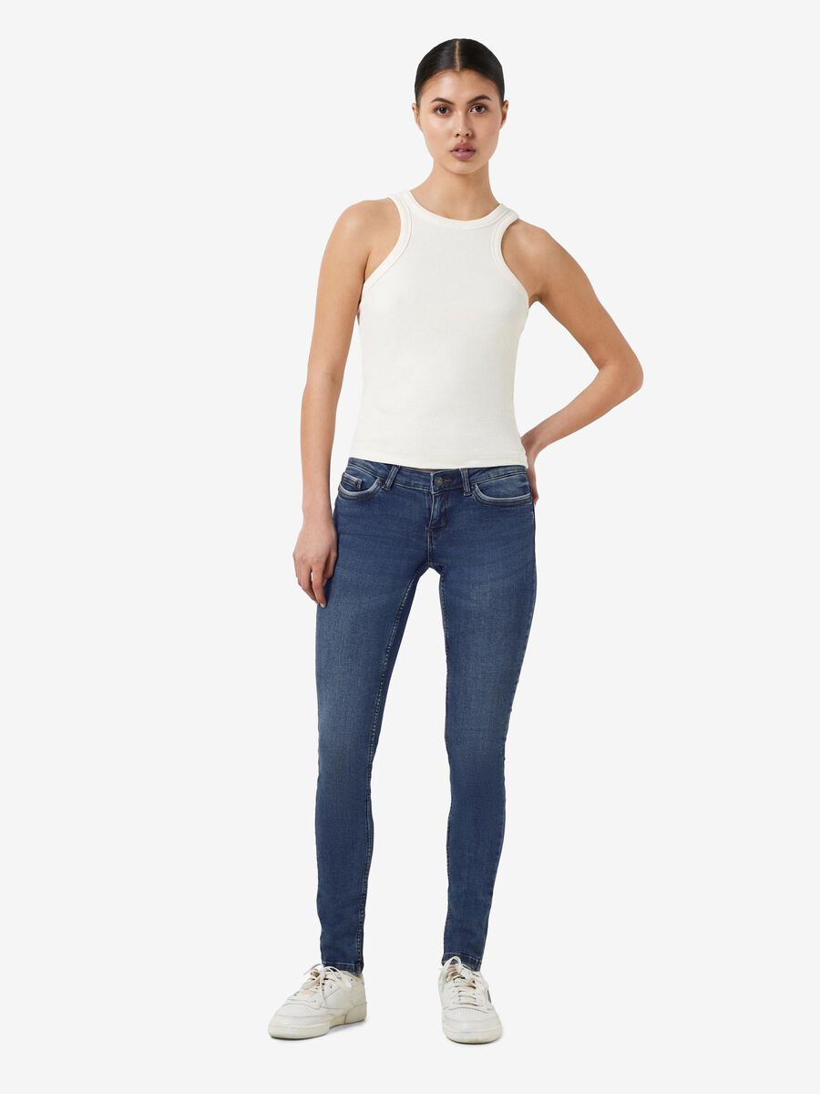 Noisy May NMEVE LOW WAIST SKINNY FIT JEANS