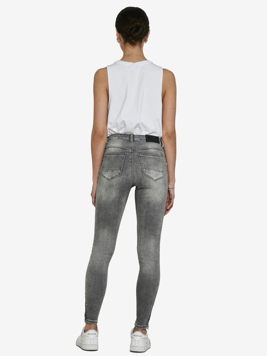 Noisy May NMKIMMY CROPPED NORMAL WAIST SKINNY FIT JEANS