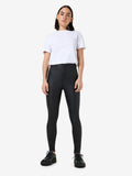 Noisy May NMELLA COATED SLIM FIT TROUSERS