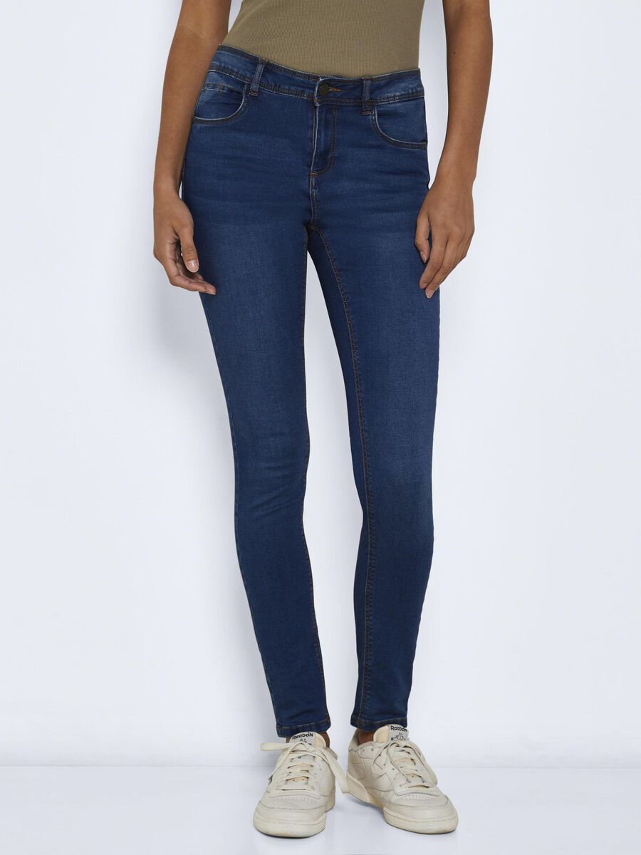 Noisy May NMJEN NORMAL WAISTED SKINNY FIT JEANS
