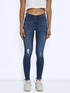 Noisy May NMLUCY CROPPED NORMAL WAIST SKINNY FIT JEANS