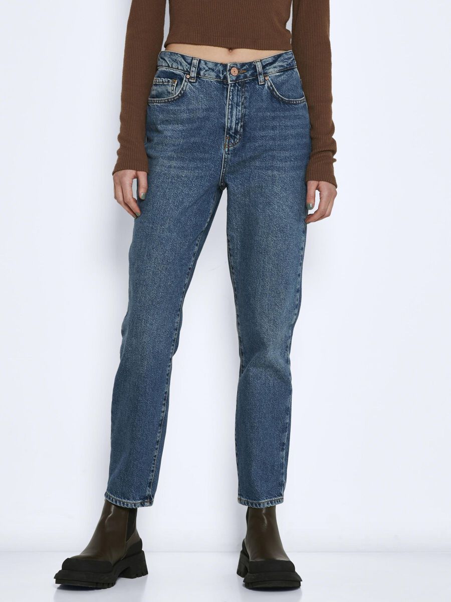 Noisy May NMISABEL HIGH WAIST LOOSE FIT JEANS
