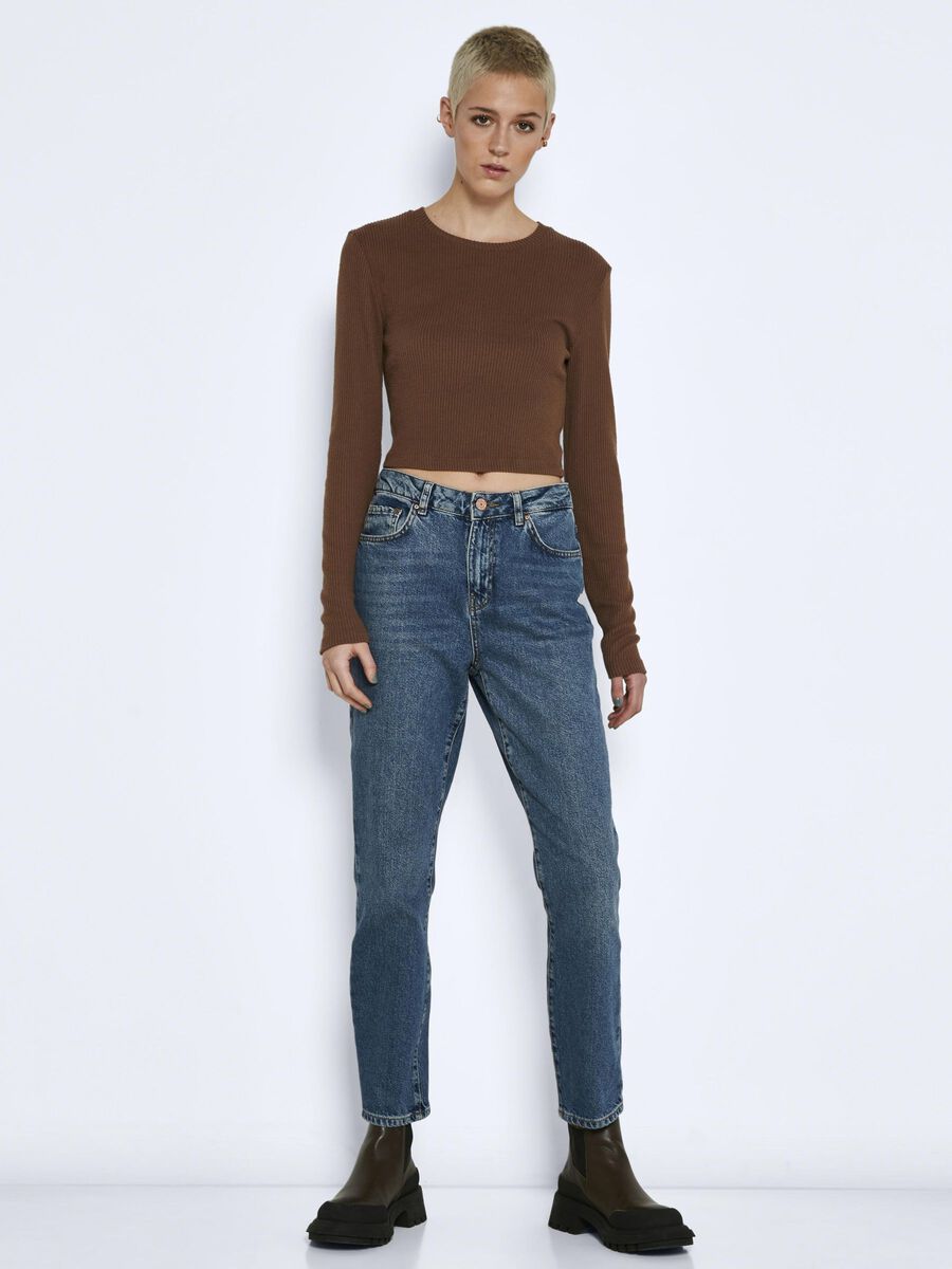 Noisy May NMISABEL HIGH WAIST LOOSE FIT JEANS
