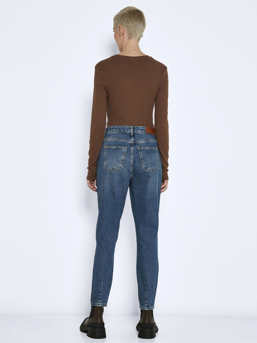 Noisy May NMISABEL HIGH WAIST LOOSE FIT JEANS