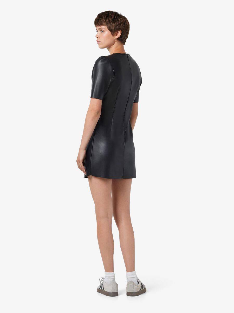 Noisy May COATED MINI DRESS