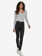 Noisy May NMCALLIE HIGH WAIST COATED TROUSERS