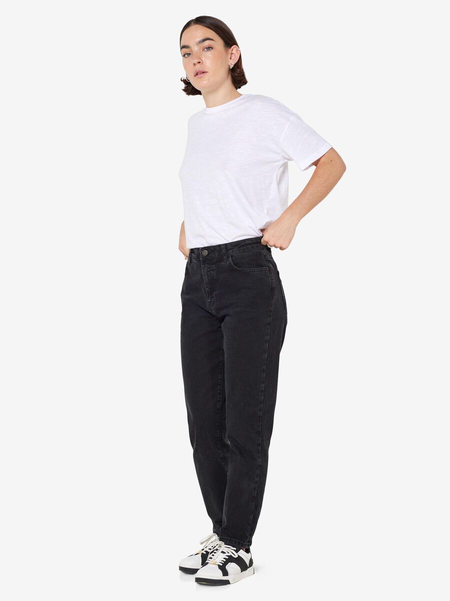 Noisy May NMISABEL HIGH WAIST ANKLE MOM JEANS