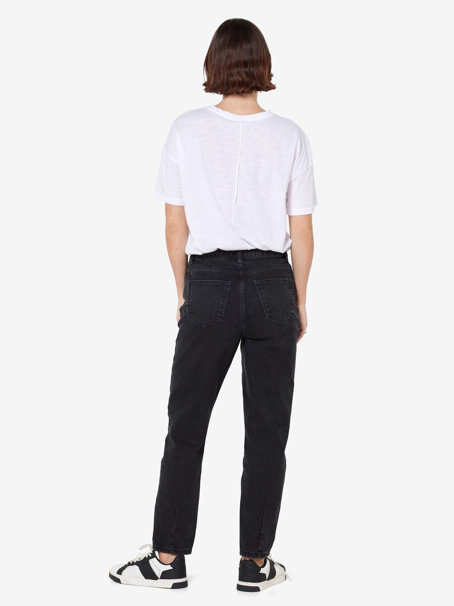 Noisy May NMISABEL HIGH WAIST ANKLE MOM JEANS