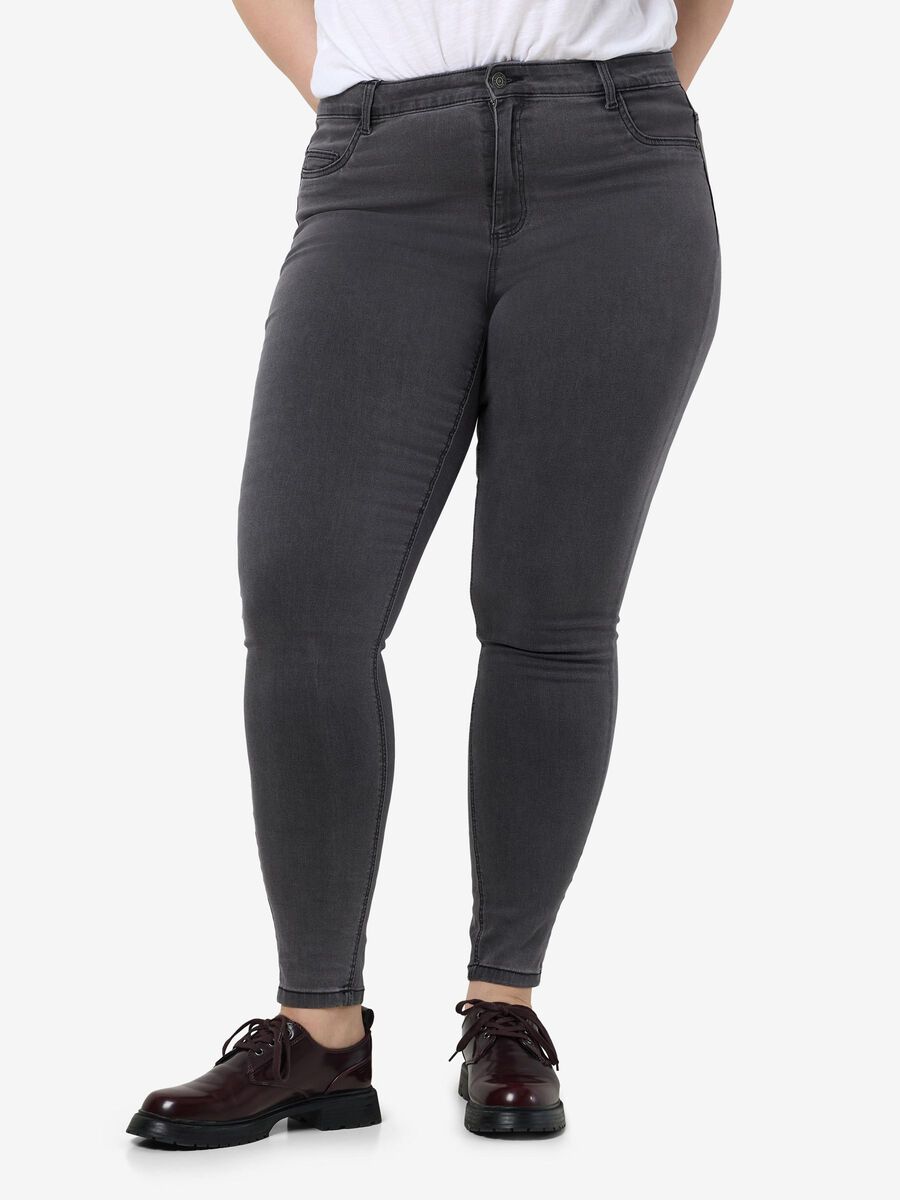 Noisy May CURVE NMCALLIE SKINNY FIT JEANS