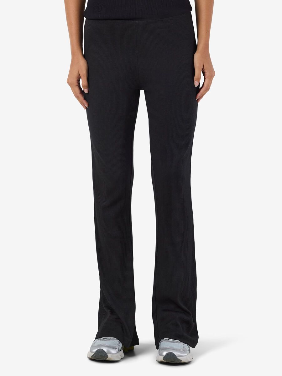 Noisy May HIGH WAIST FLARED TROUSERS