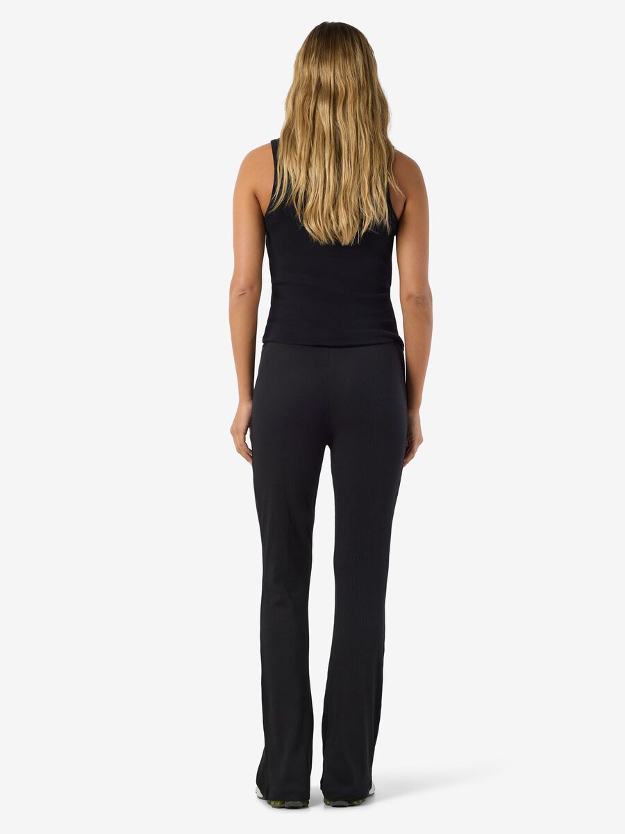 Noisy May HIGH WAIST FLARED TROUSERS