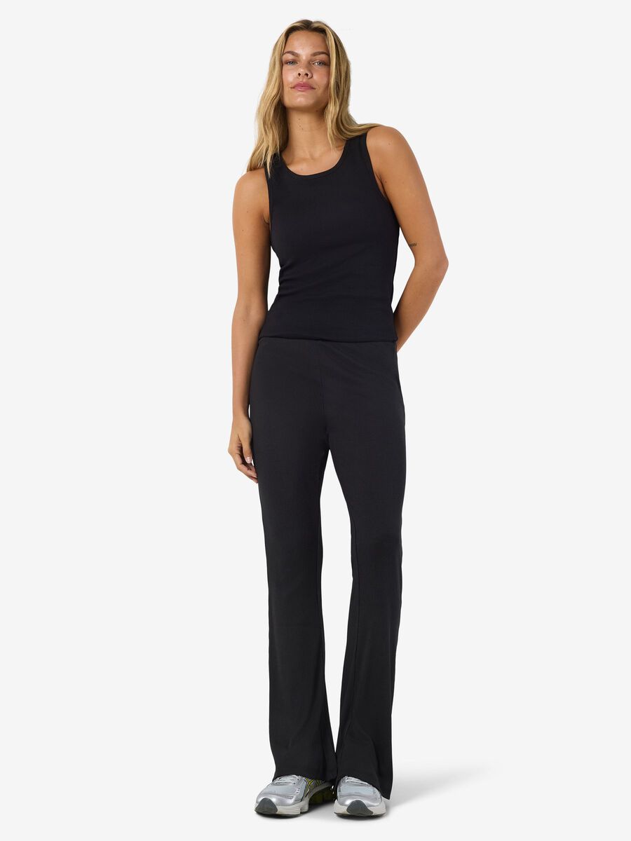 Noisy May HIGH WAIST FLARED TROUSERS