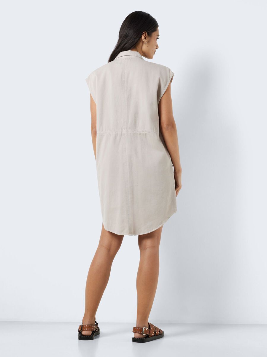 Noisy May SLEEVELESS SHIRT DRESS
