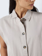 Noisy May SLEEVELESS SHIRT DRESS