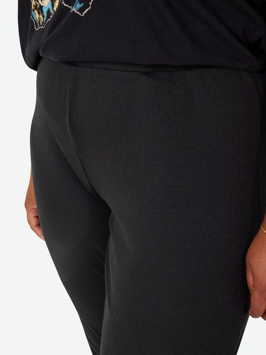 Noisy May CURVE HIGH WAISTED FLARED TROUSERS