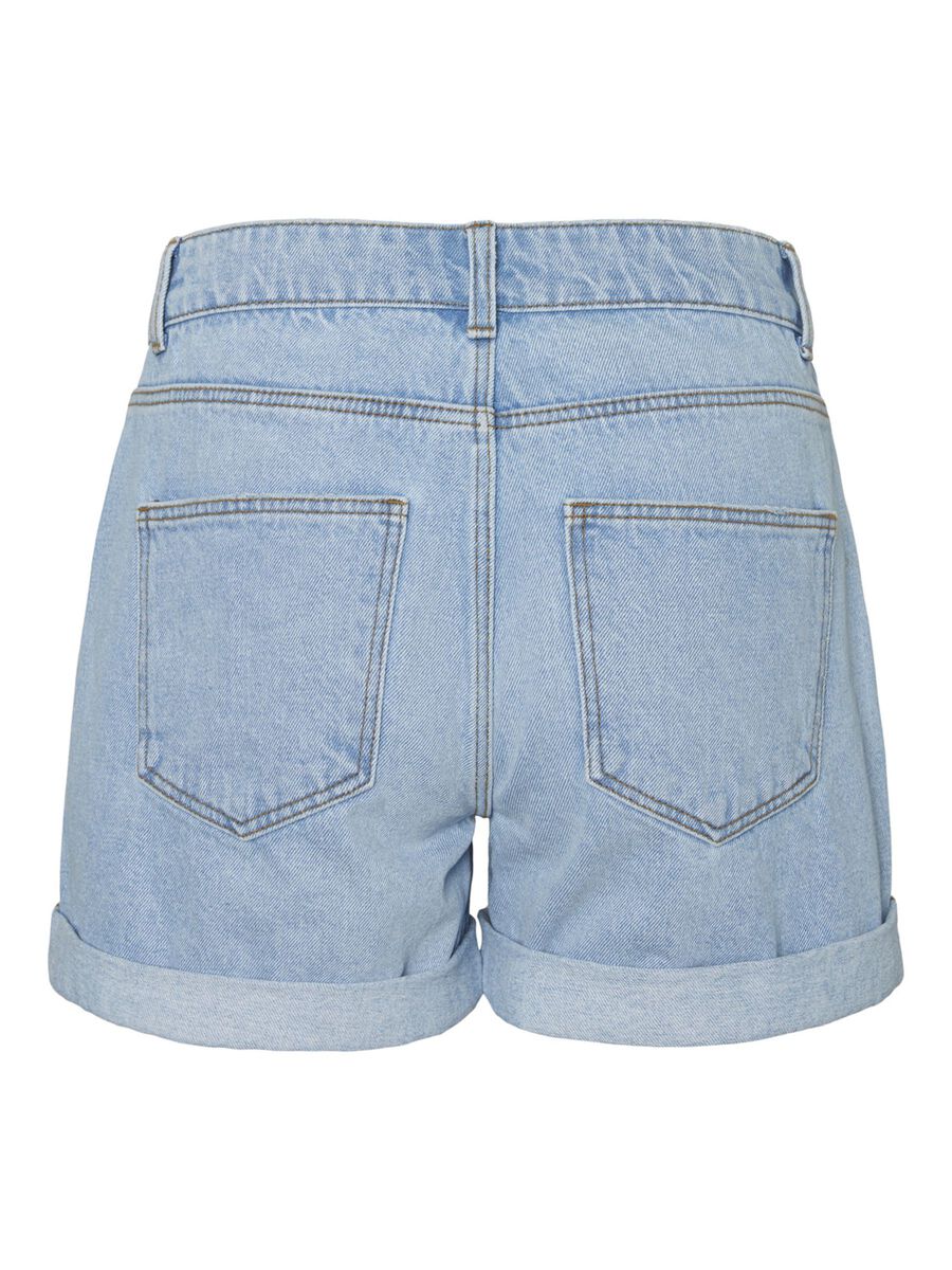 Noisy May CURVE NORMAL WAISTED DENIM SHORTS