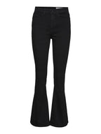 Noisy May NMSALLIE HIGH WAIST FLARED JEANS