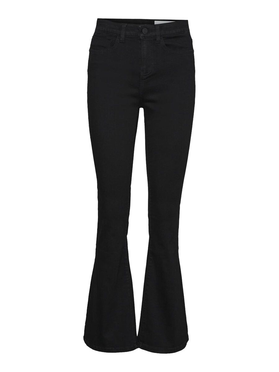 Noisy May NMSALLIE HIGH WAIST FLARED JEANS