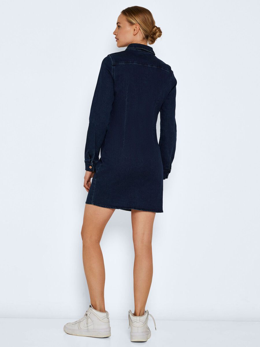 Noisy May LONG SLEEVED DENIM DRESS