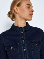 Noisy May LONG SLEEVED DENIM DRESS