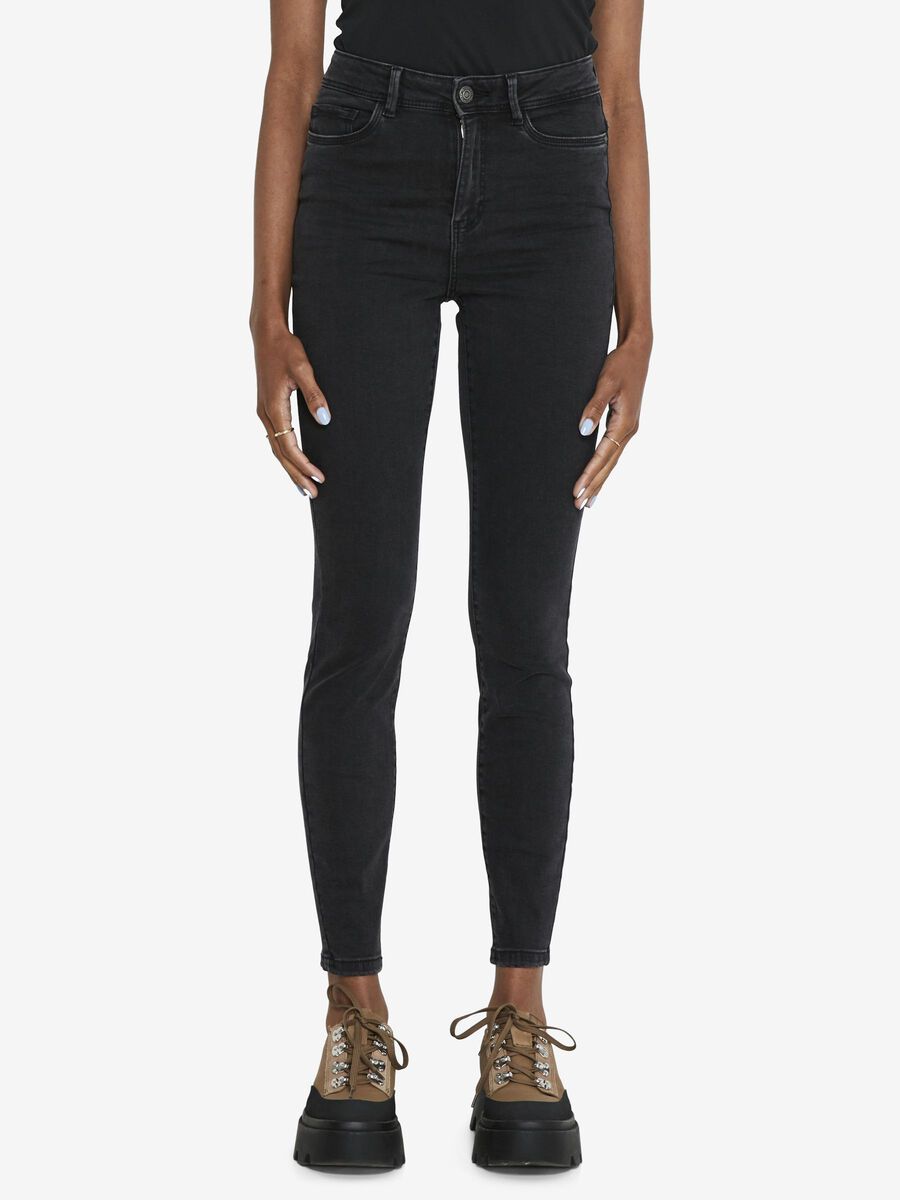 Noisy May NMAGNES HIGH WAISTED SKINNY FIT JEANS