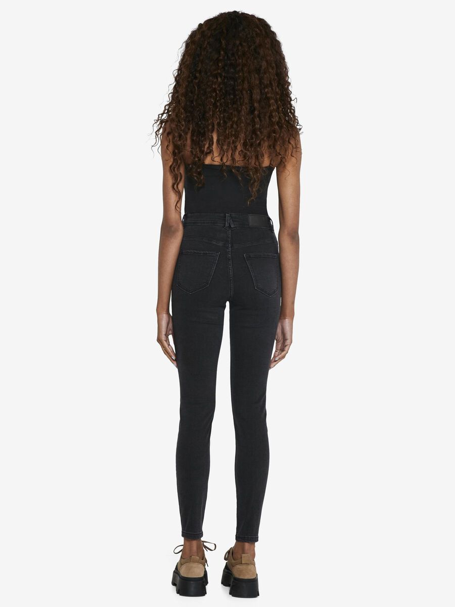 Noisy May NMAGNES HIGH WAISTED SKINNY FIT JEANS