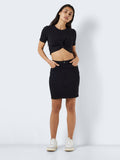 Noisy May HIGH WAISTED DENIM SKIRT