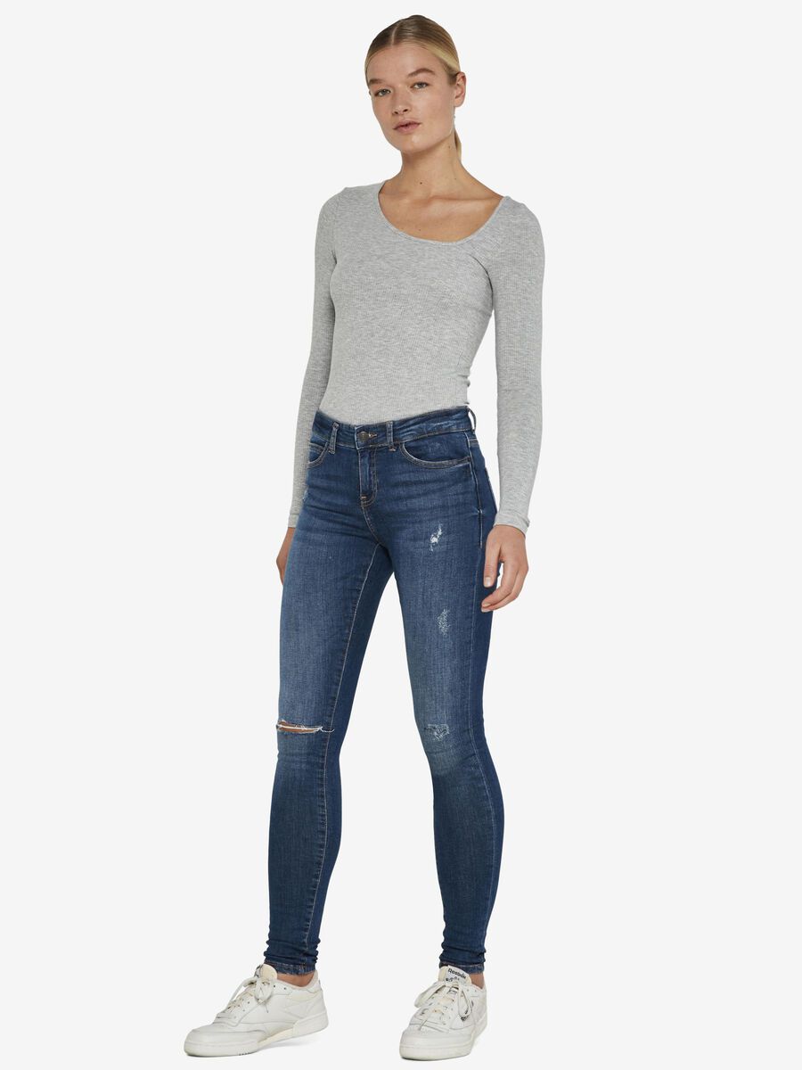 Noisy May NMLUCY NORMAL WAISTED SKINNY FIT JEANS