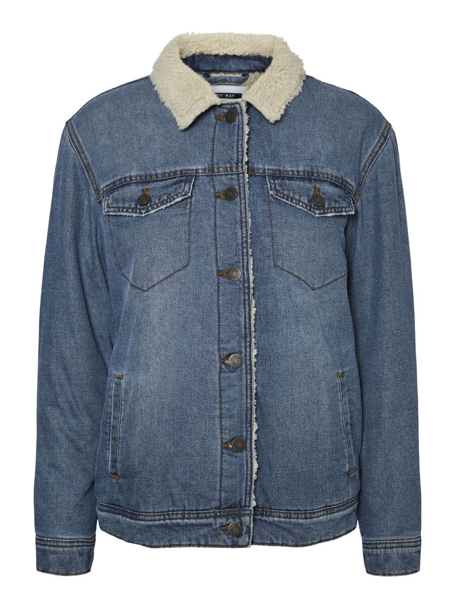 Noisy May TEDDY DENIM JACKET