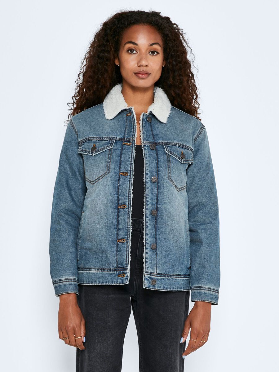 Noisy May TEDDY DENIM JACKET