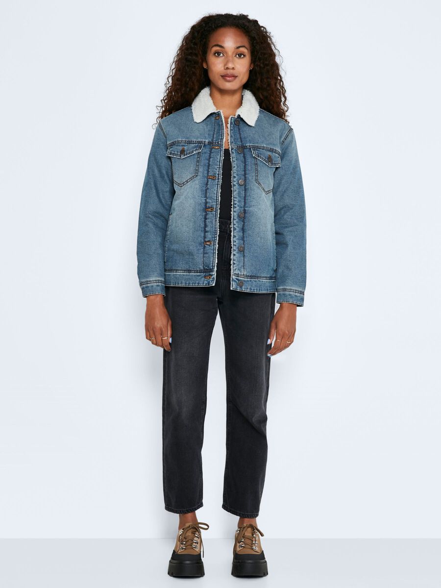 Noisy May TEDDY DENIM JACKET