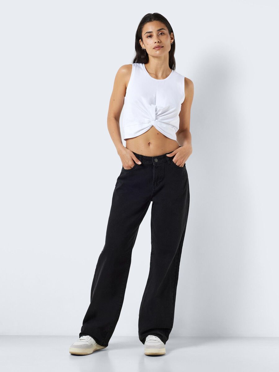 Noisy May NMAMANDA WIDE LEG JEANS