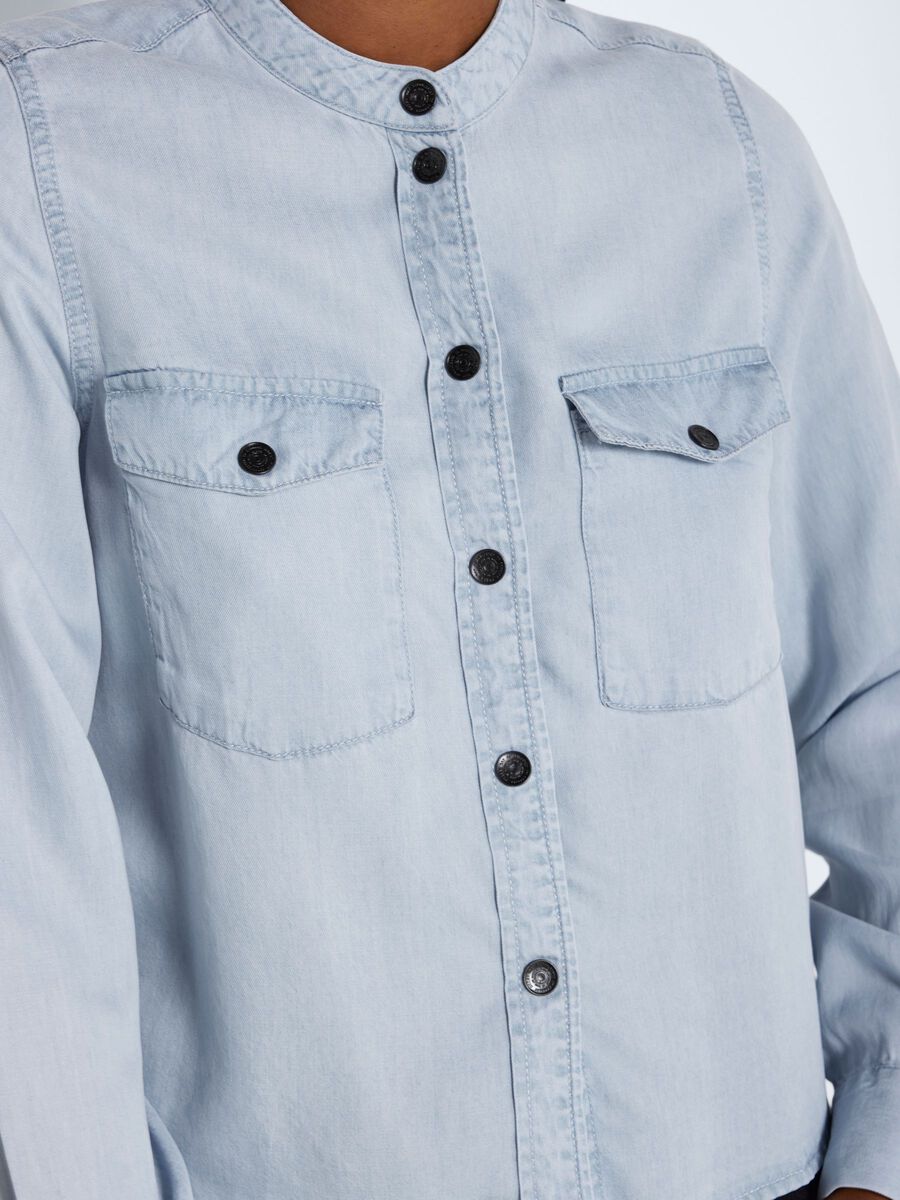Noisy May LONG SLEEVED TENCEL™ LYOCELL SHIRT
