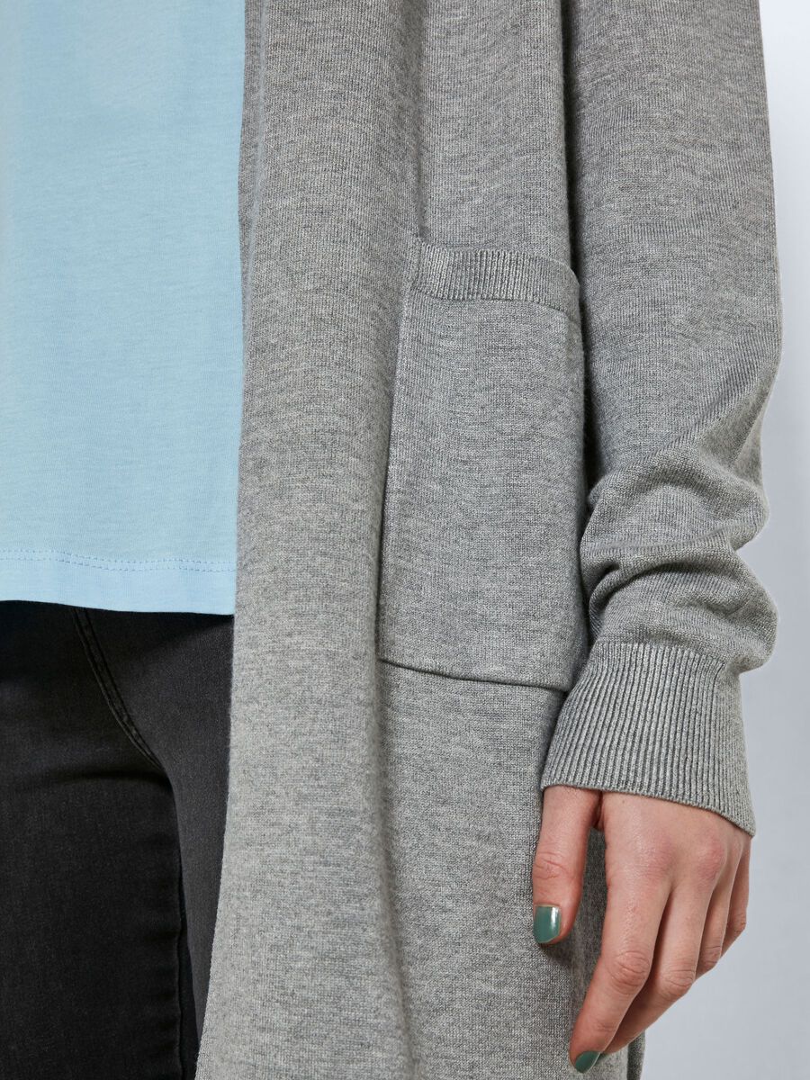 Noisy May MIDI CARDIGAN