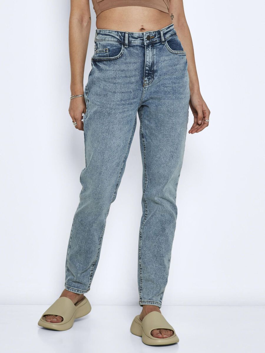 Noisy May NMKATY HIGH WAISTED MOM JEANS