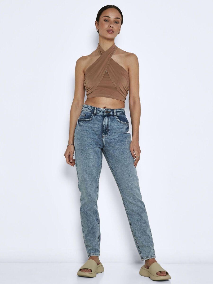 Noisy May NMKATY HIGH WAISTED MOM JEANS