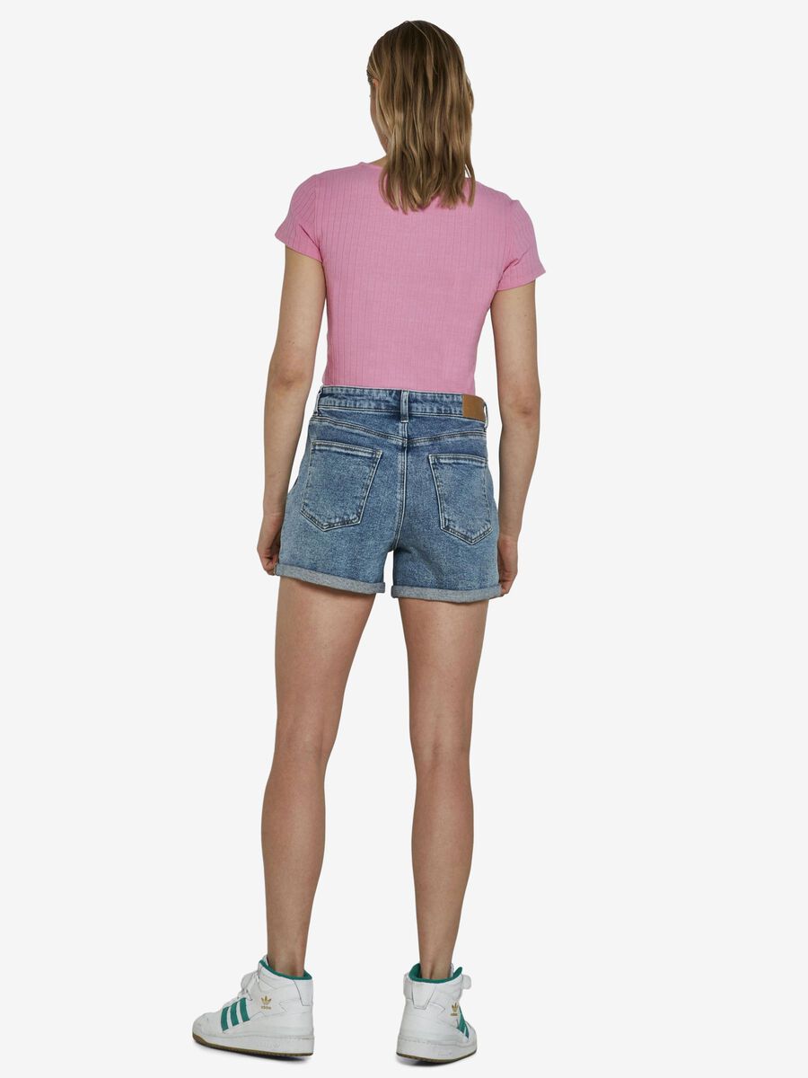 Noisy May HIGH WAISTED DENIM SHORTS