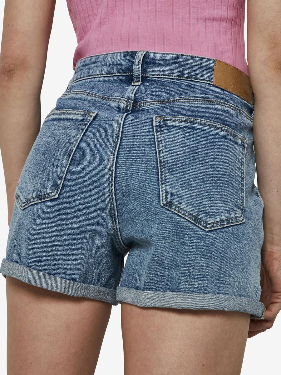 Noisy May HIGH WAISTED DENIM SHORTS