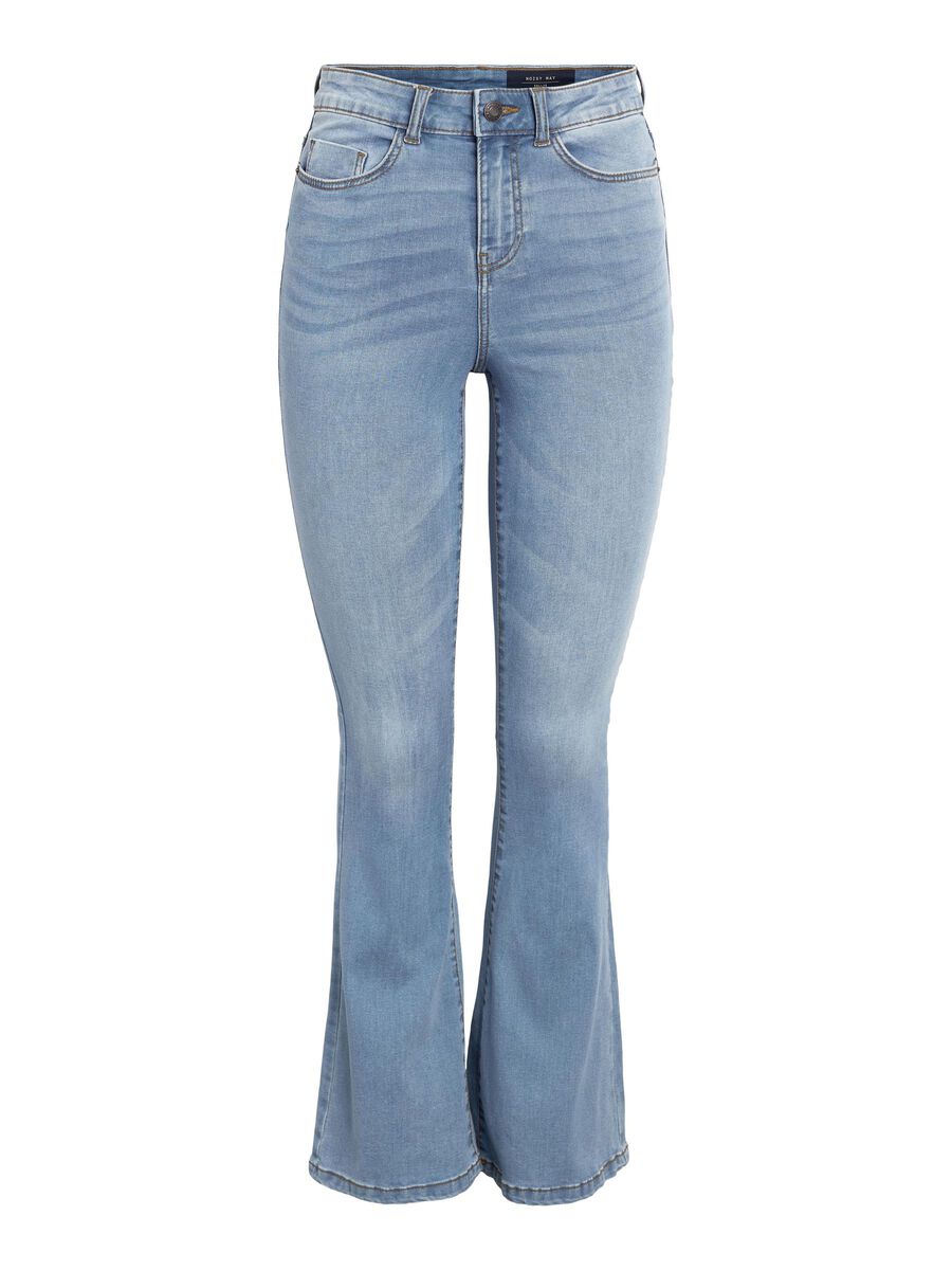 Noisy May NMSALLIE HIGH WAISTED FLARED JEANS