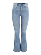 Noisy May NMSALLIE HIGH WAISTED FLARED JEANS
