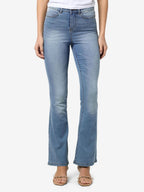 Noisy May NMSALLIE HIGH WAISTED FLARED JEANS