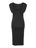 Noisy May RIBBED MIDI DRESS