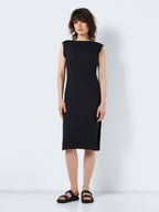 Noisy May RIBBED MIDI DRESS
