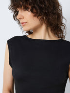 Noisy May RIBBED MIDI DRESS
