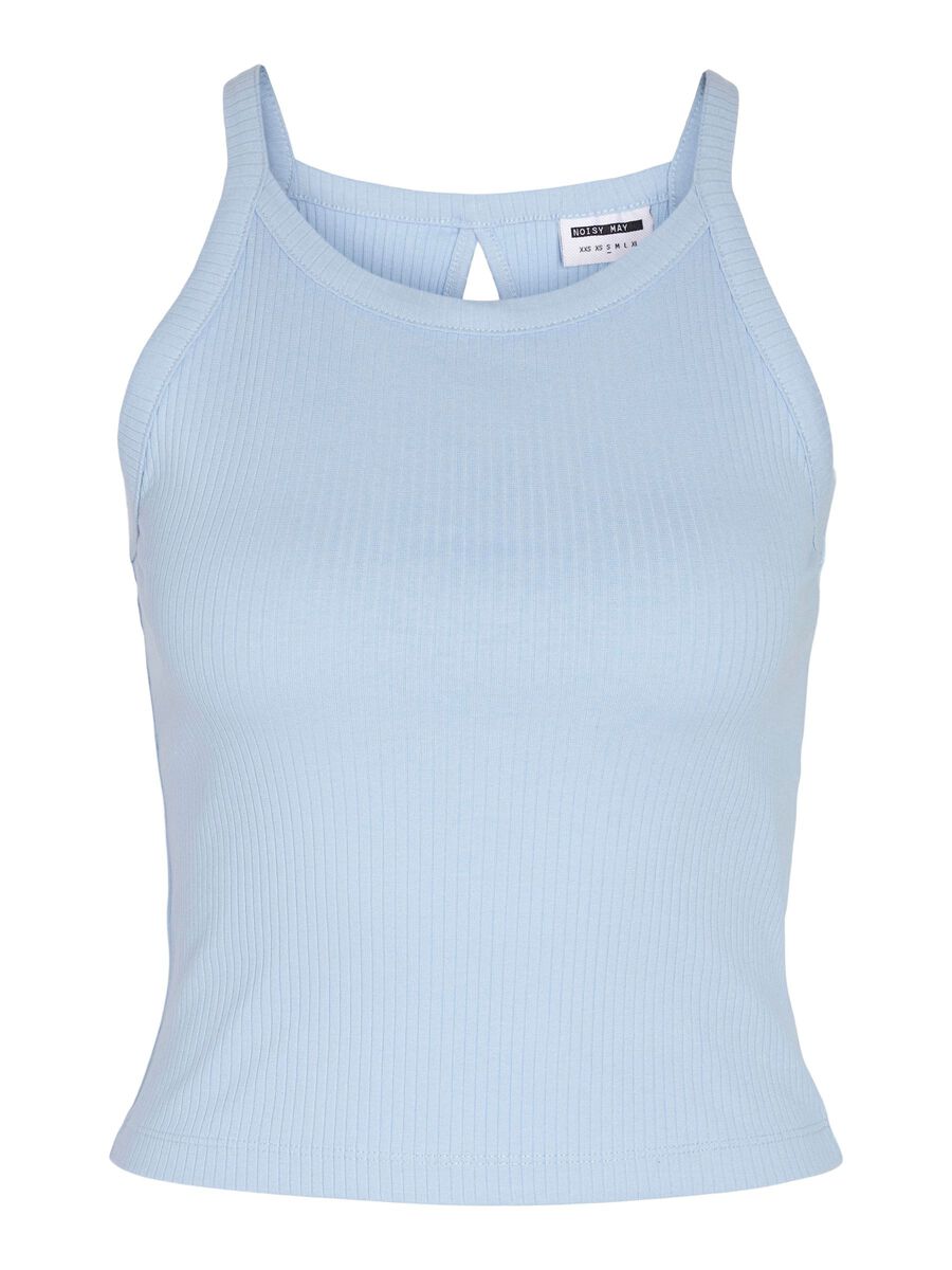 Noisy May RIBBED HALTER NECK TOP