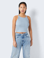 Noisy May RIBBED HALTER NECK TOP