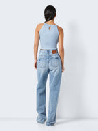 Noisy May RIBBED HALTER NECK TOP
