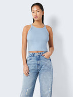 Noisy May RIBBED HALTER NECK TOP