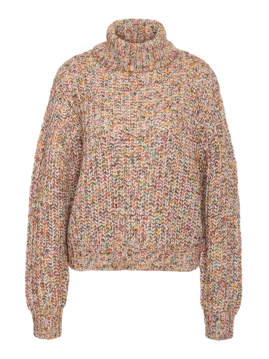 Noisy May HIGH NECK KNITTED PULLOVER