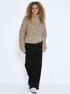 Noisy May HIGH NECK KNITTED PULLOVER